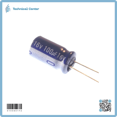 100µf-16V متسعة