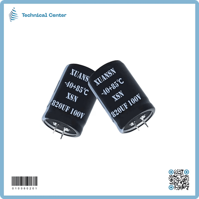 820µf-100V متسعة
