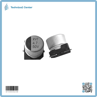 متسعةelectrolytic capacitor-CMD (4.7µf-50V)